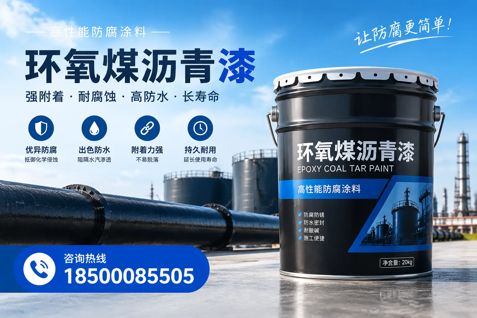 如何选择合适的环氧煤沥青漆?大庆用户必看技巧